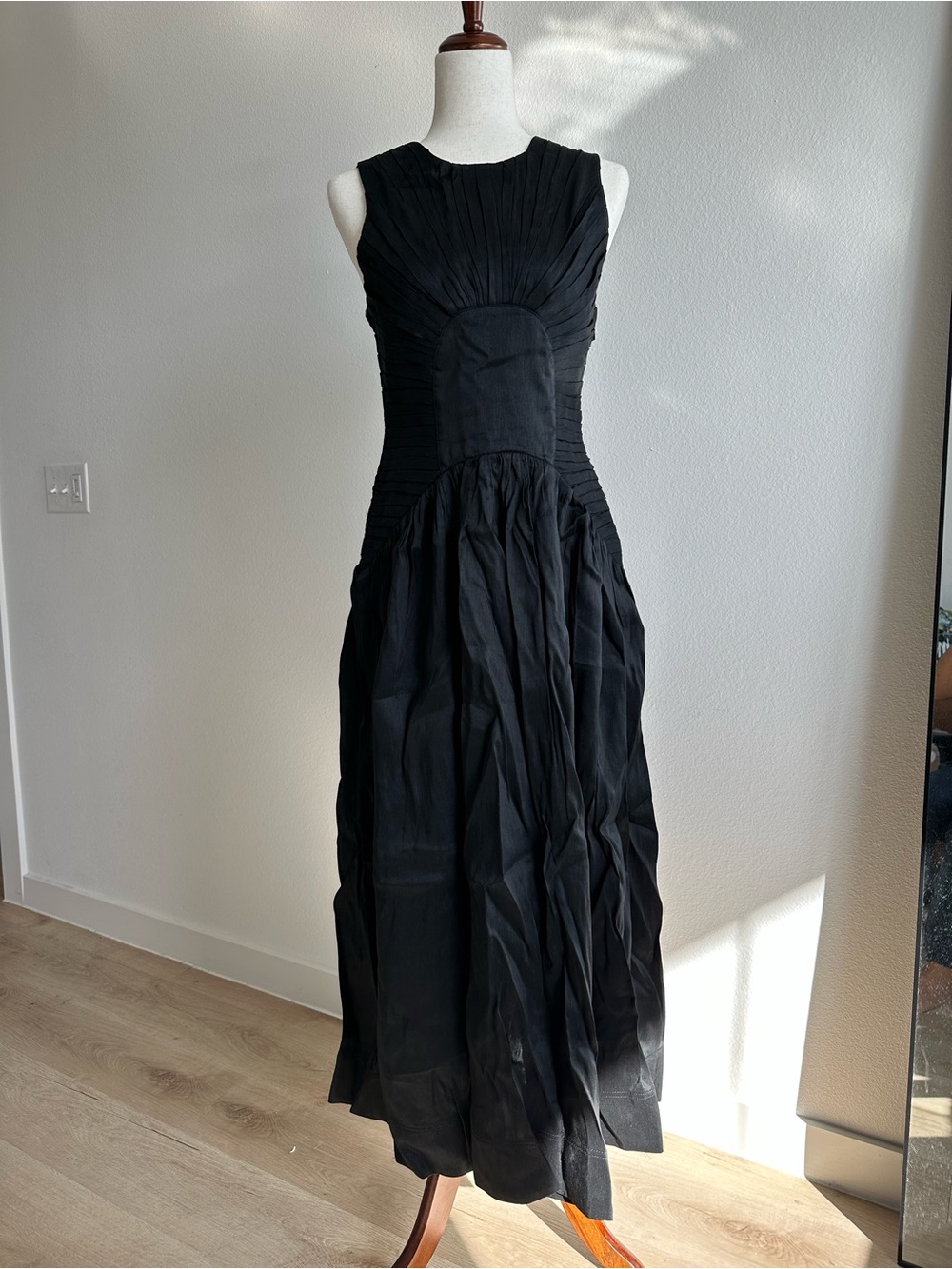 Aje MEDEA MAXI DRESS Classic Black Sleeveless Maxi Dress